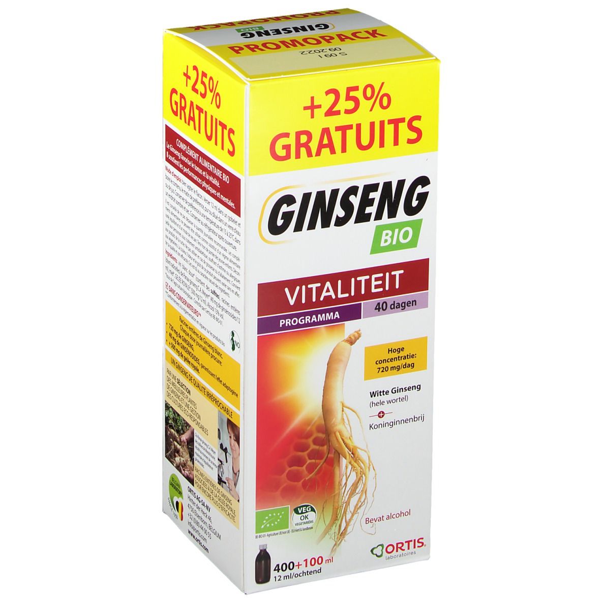 Ortis Ginseng Dynasty Imperial +100ml GRATUITEMENT