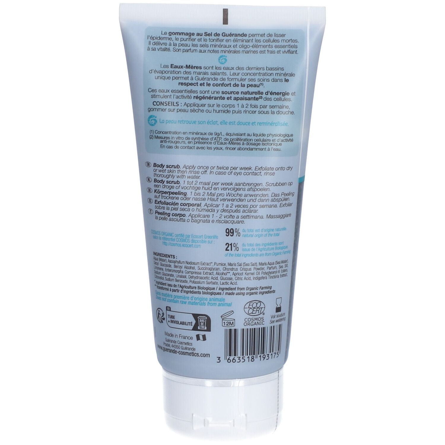 Guérande Body Scrub Bio