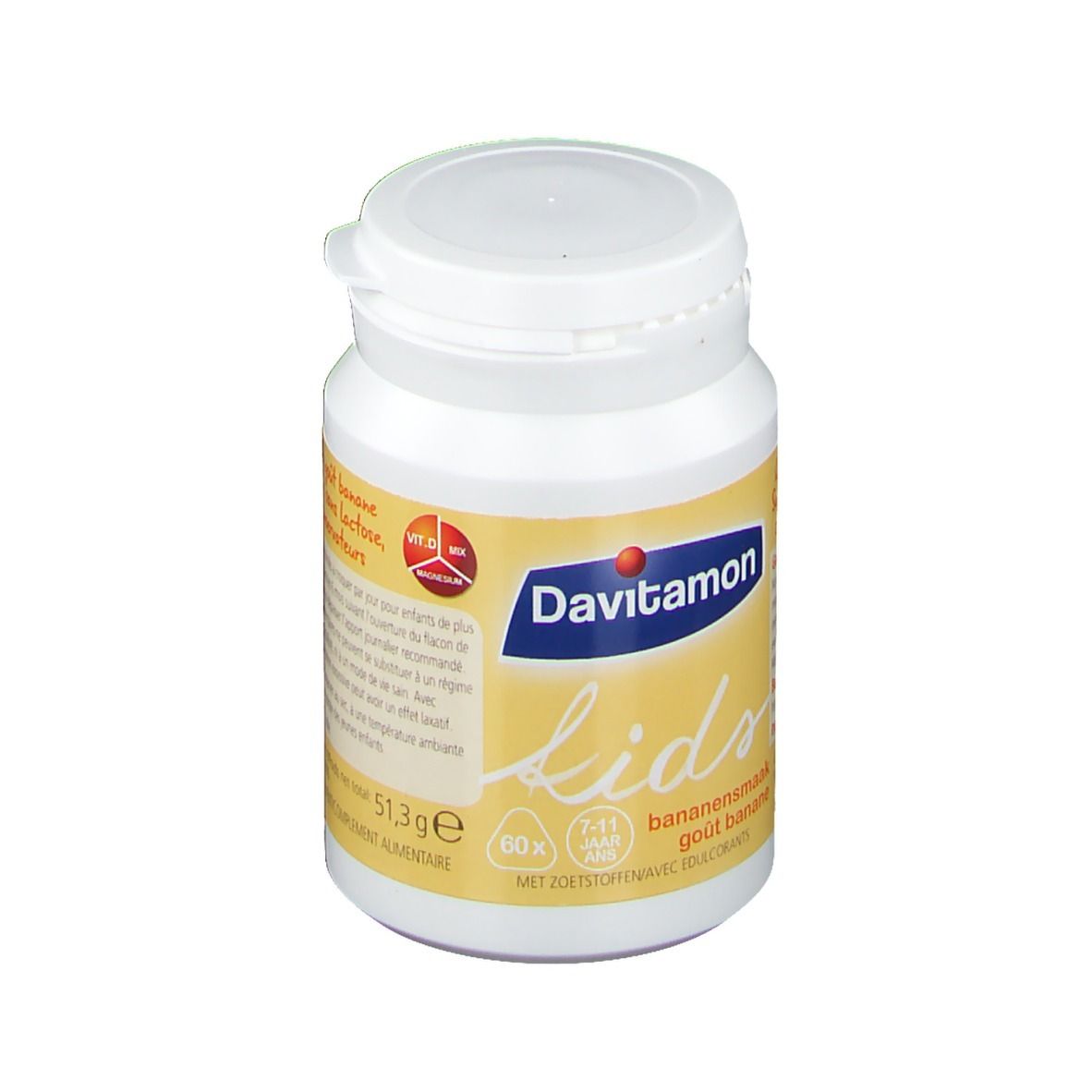 Davitamon Kids Goût Banane Nouvelle Formule