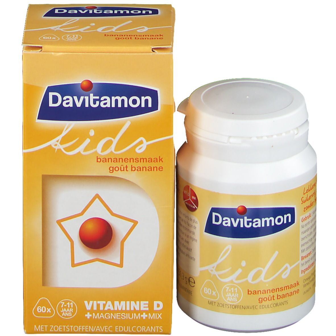 Davitamon Kids Goût Banane Nouvelle Formule