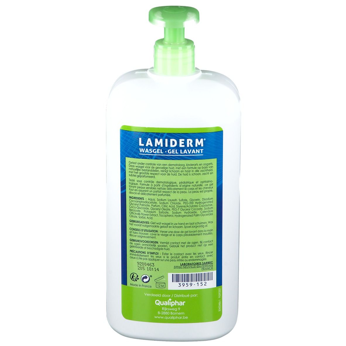 Lamiderm Clean Gel Lavant pour les Mains
