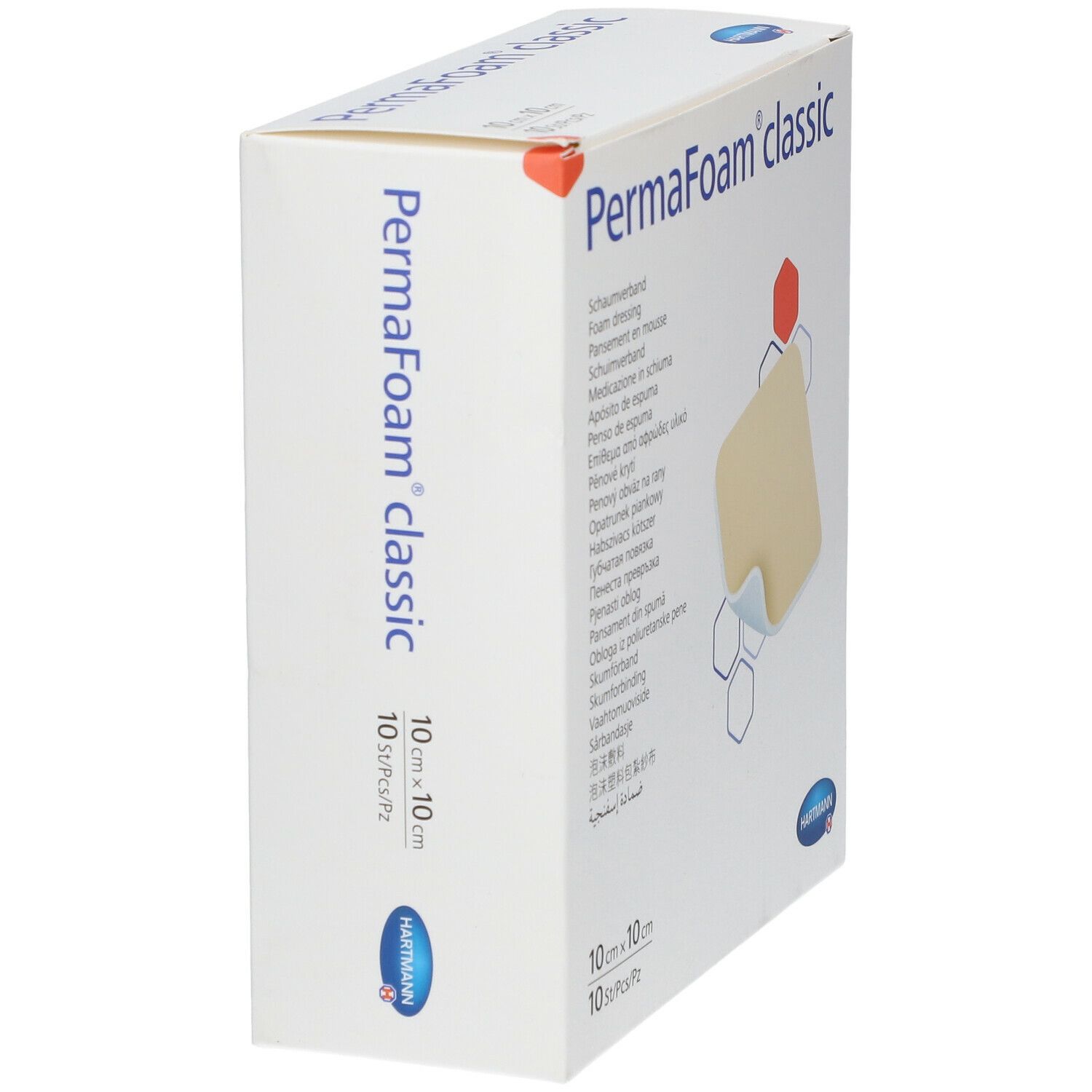 Hartmann Permafoam Classic Schuimverband 10x10cm