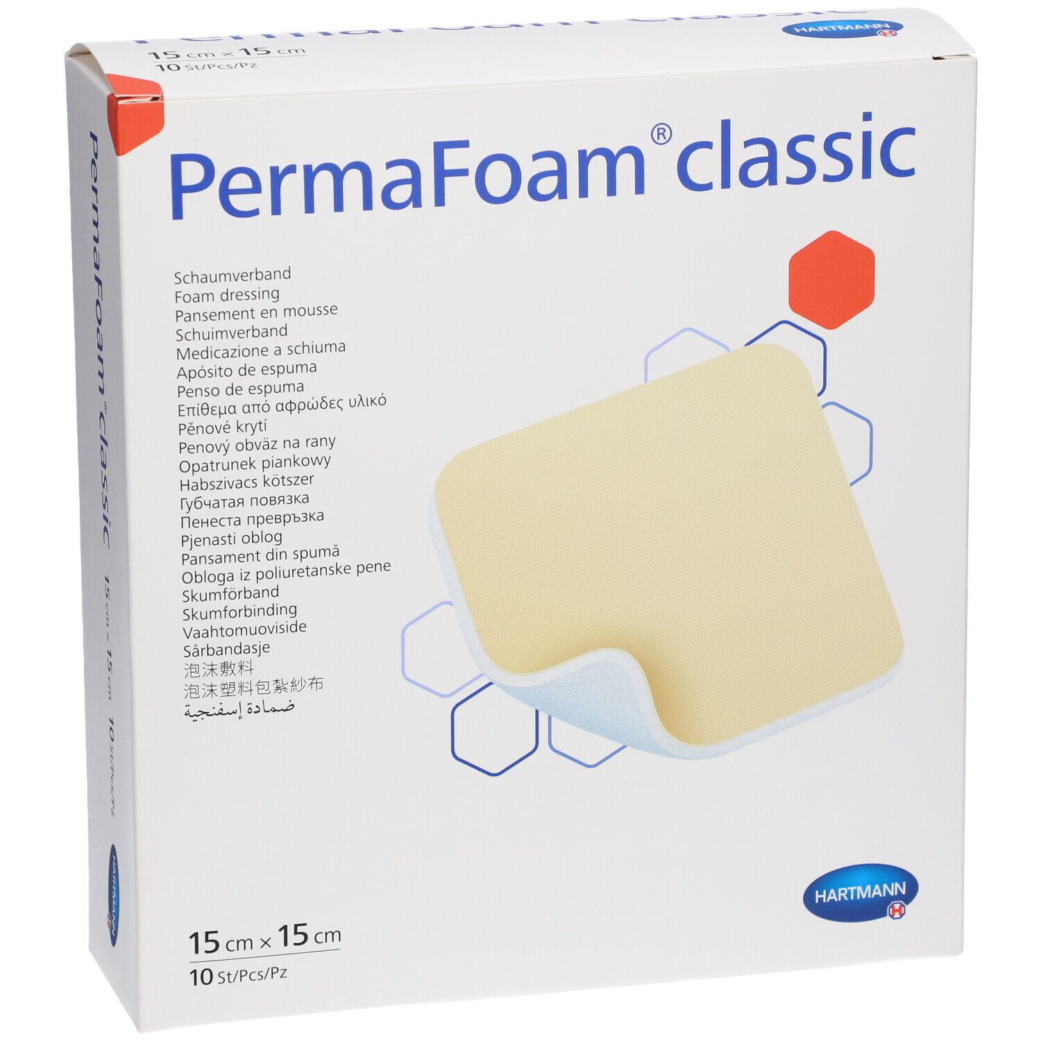 Hartmann Permafoam Classic Schuimverband 15x15cm