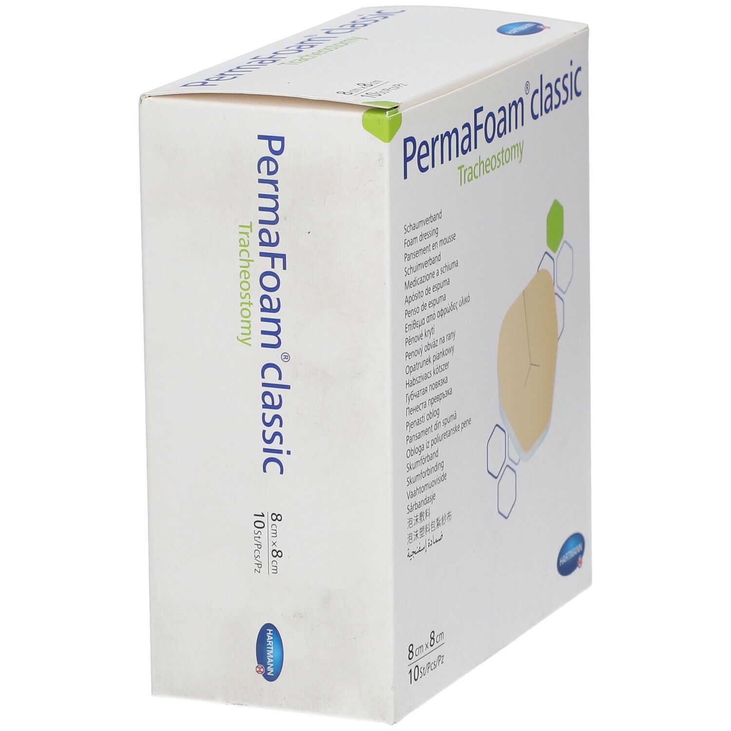 Hartmann PermaFoam Tracheostomy 8x8cm