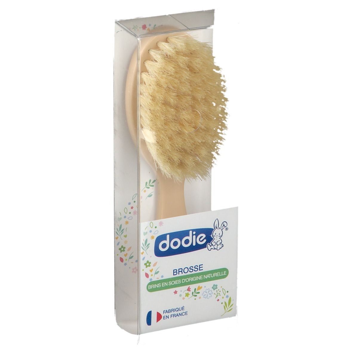 Dodie Bébé Brosse à Cheveux Soie Naturelle