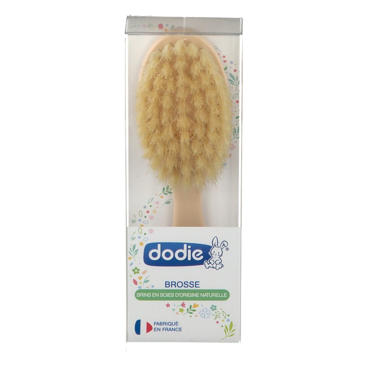 Dodie Bébé Brosse à Cheveux Soie Naturelle