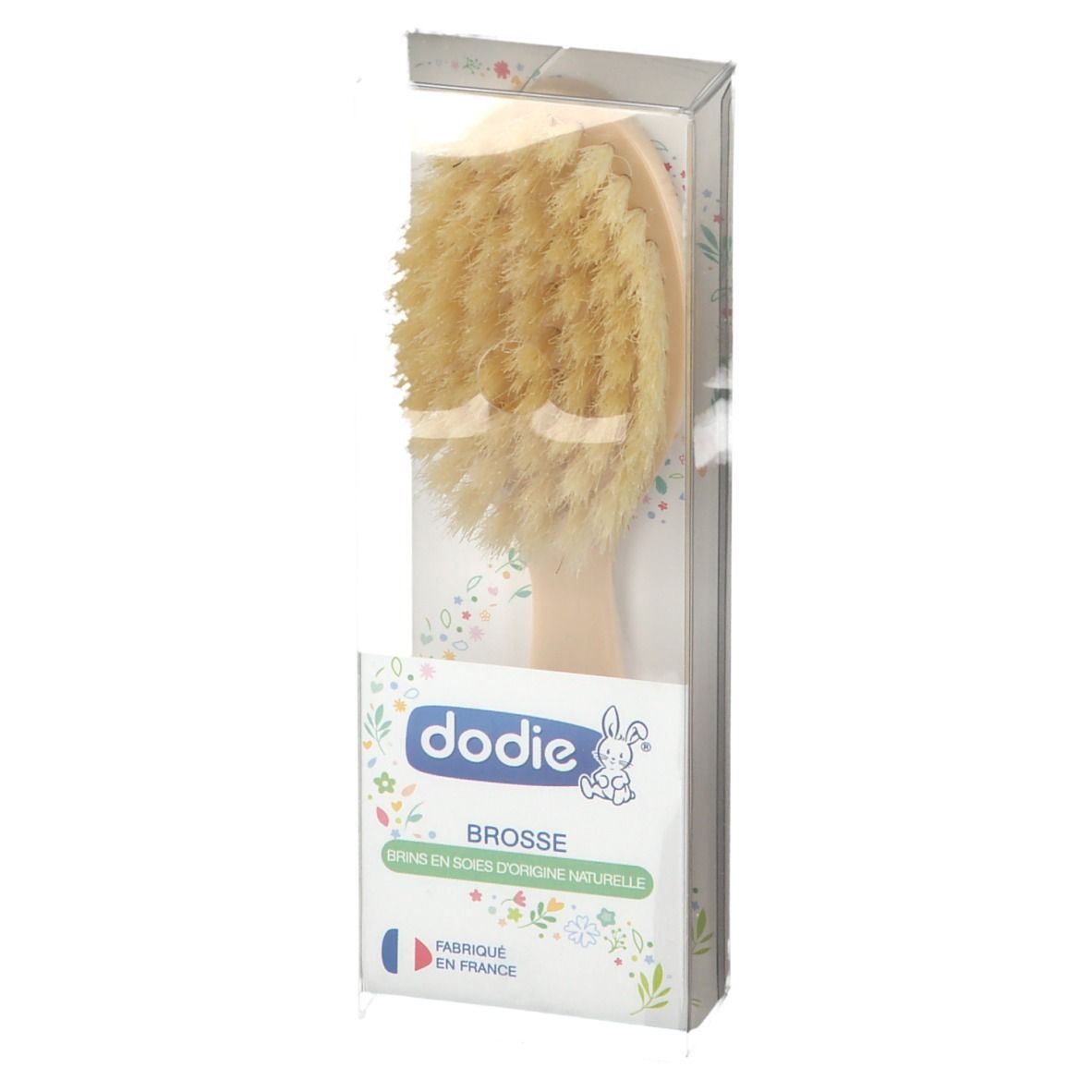 Dodie Bébé Brosse à Cheveux Soie Naturelle