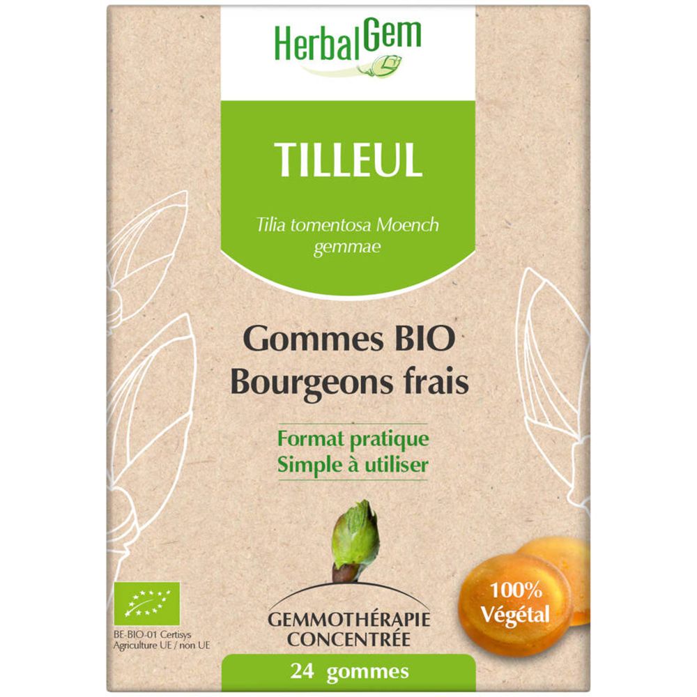 Herbalgem Tilleul Gommes Bio
