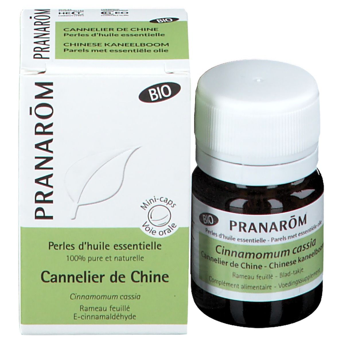 Pranarôm Aromaperles Cannellier de Chine Bio
