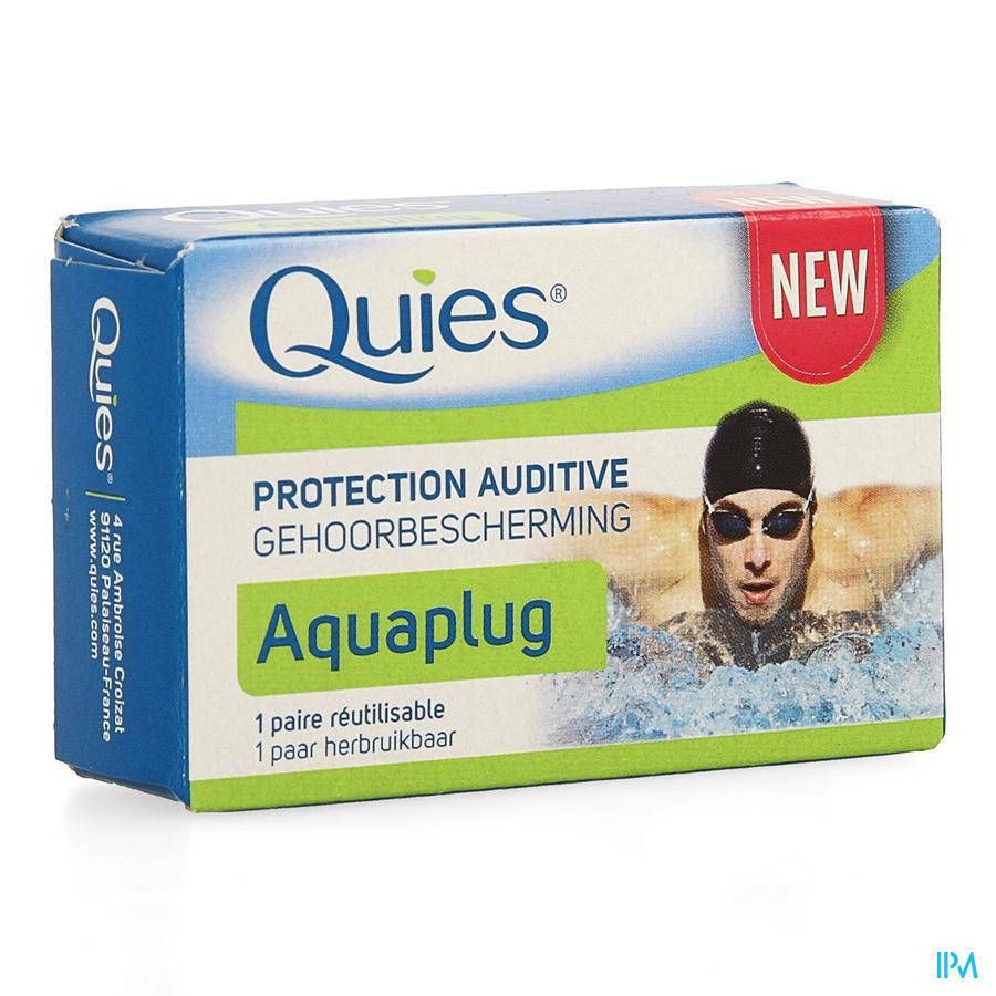 Quies Protection Auditive pour Natation Aquaplug