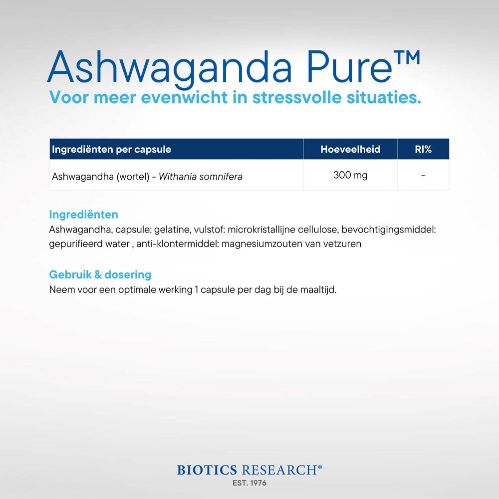 Biotics Research® Ashwaganda Pure™