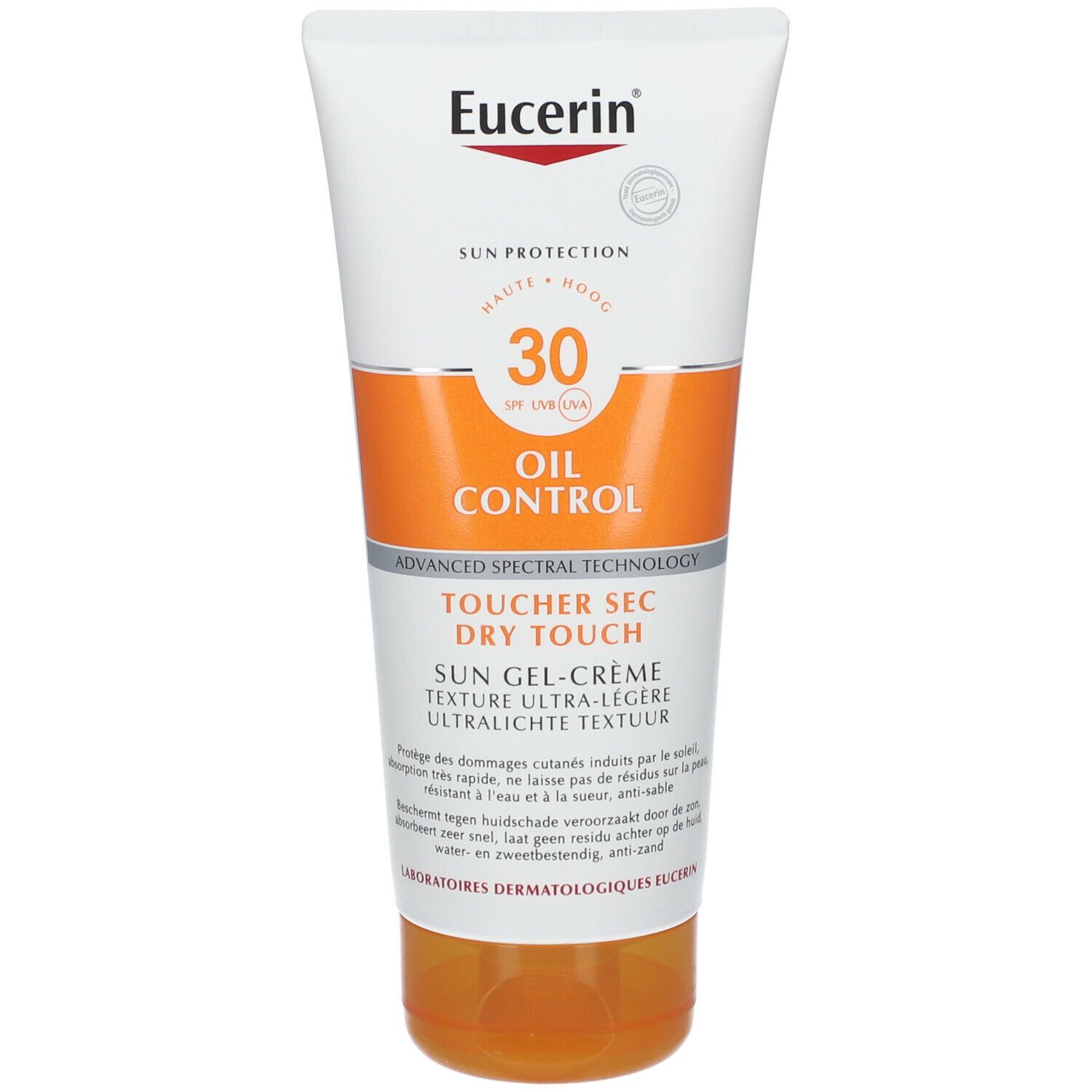 Eucerin Sun Sensitive Protect SPF30 Toucher Sec Gel-Crème Texture Ultra-Légère