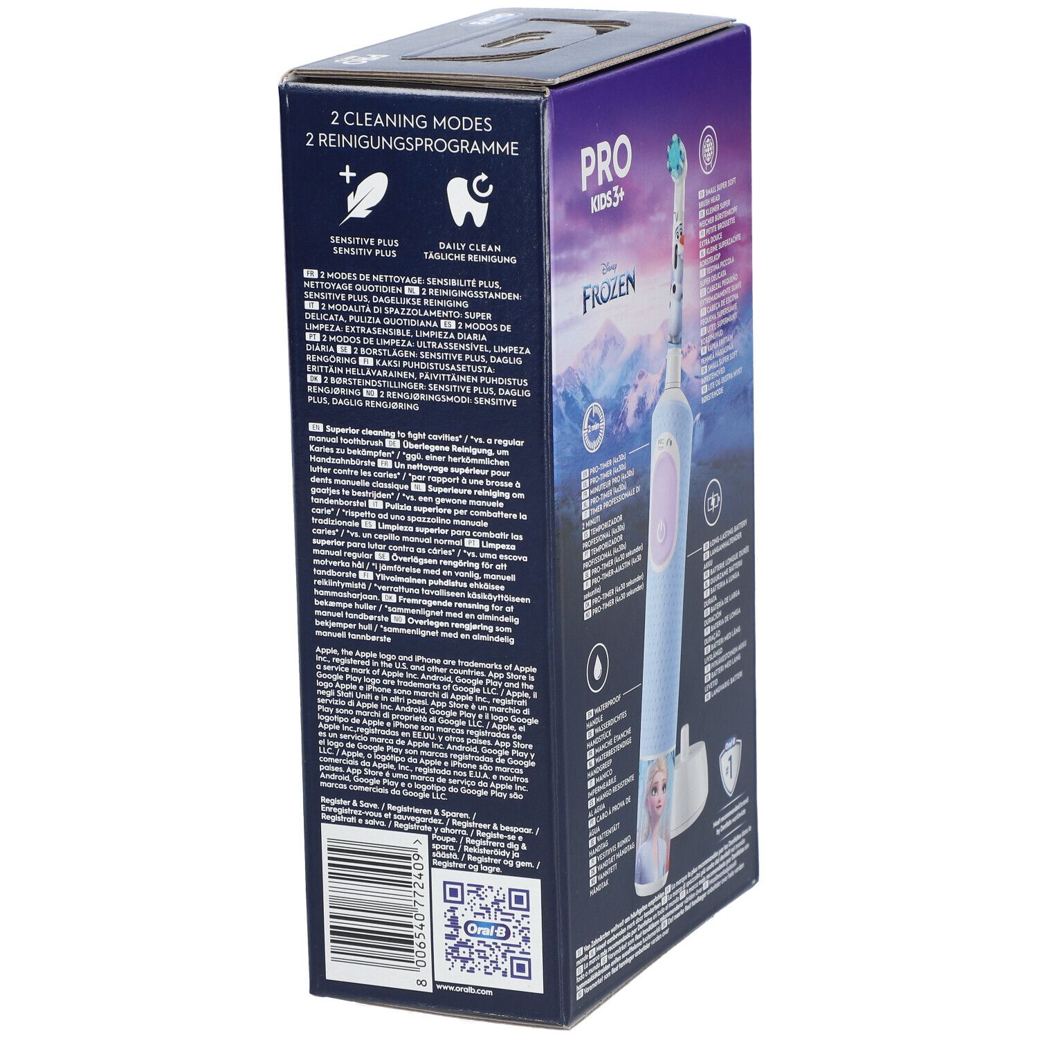 Oral B Elektrische Tandenborstel Frozen