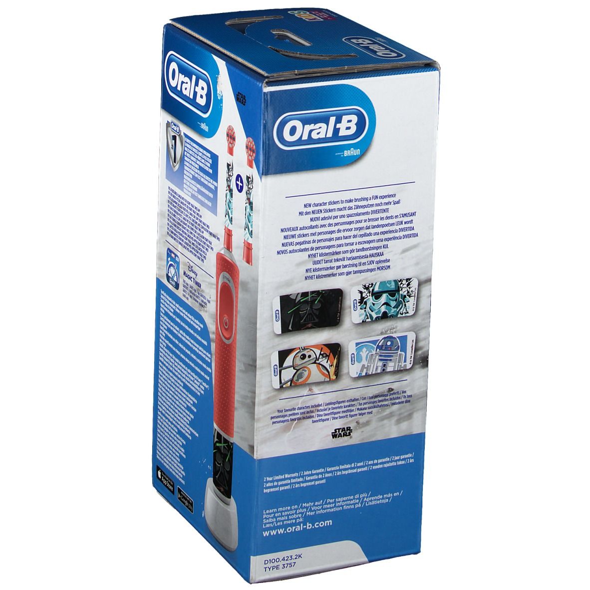 Oral B Brosse à Dents Électrique Star Wars