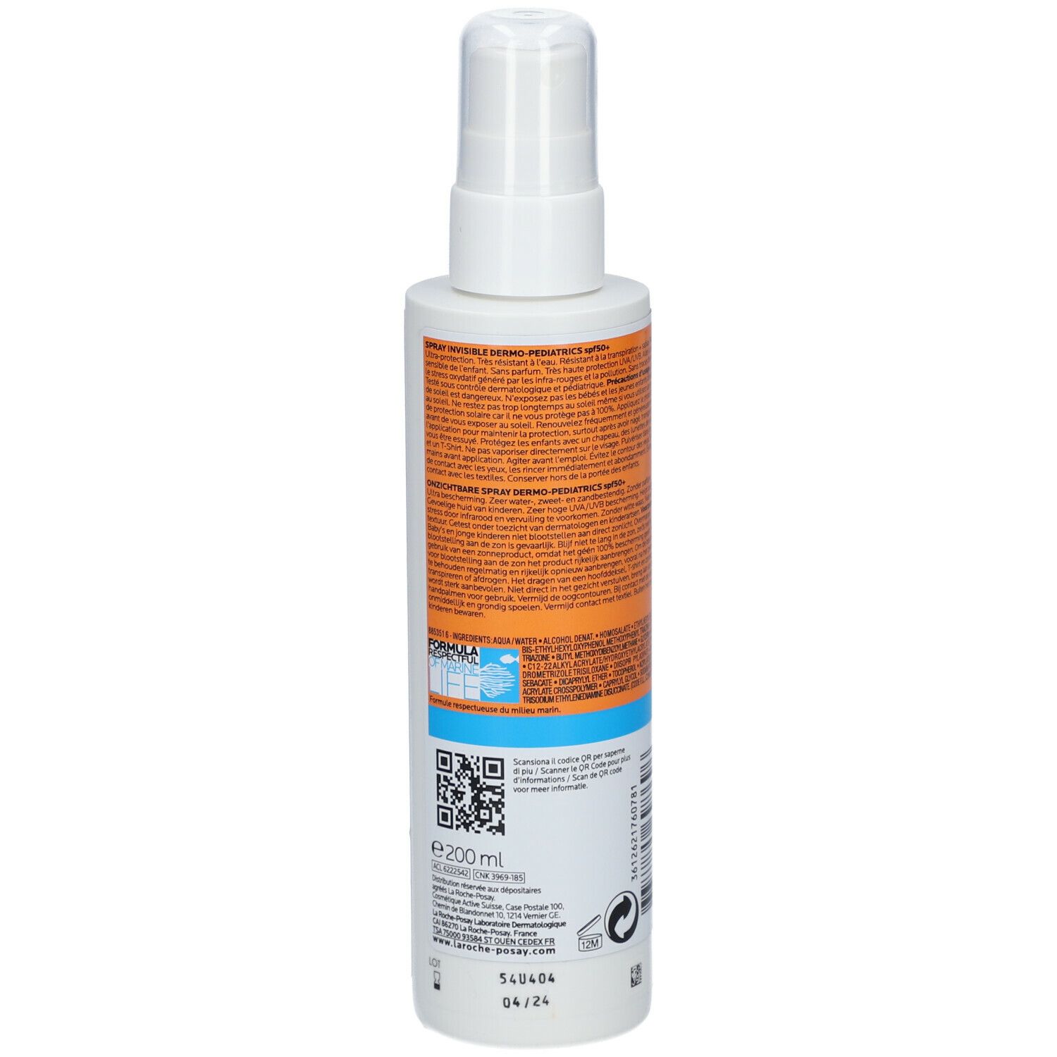 La Roche-Posay Anthelios Dermo-Pediatrics Spray Invisible SPF50+