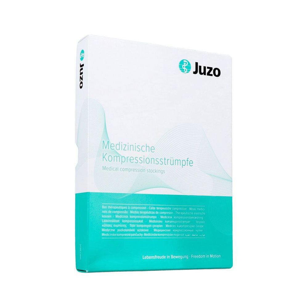 Emballage de bas de compression Juzo.
