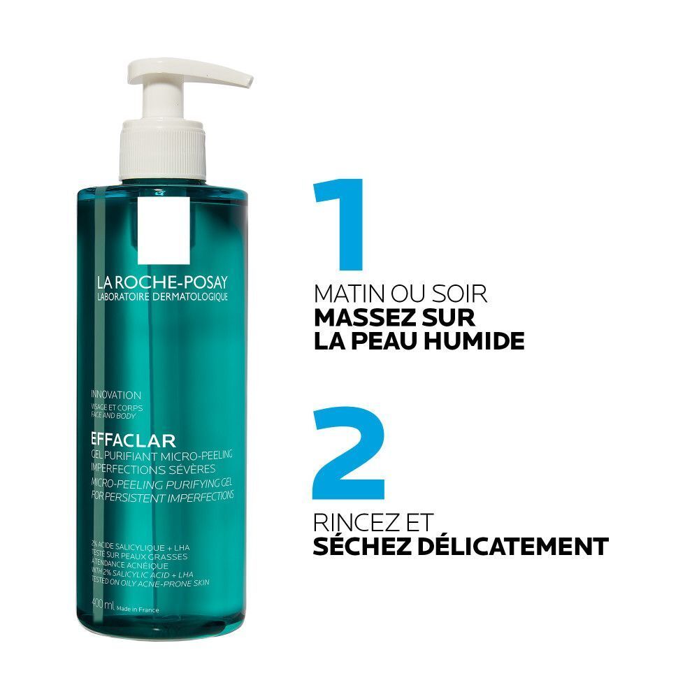 La Roche-Posay Gel Purifiant Micro-Peeling Imperfections Sévères