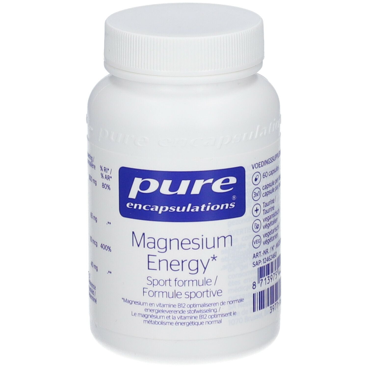 Pure Encapsulations Magnesium Energy