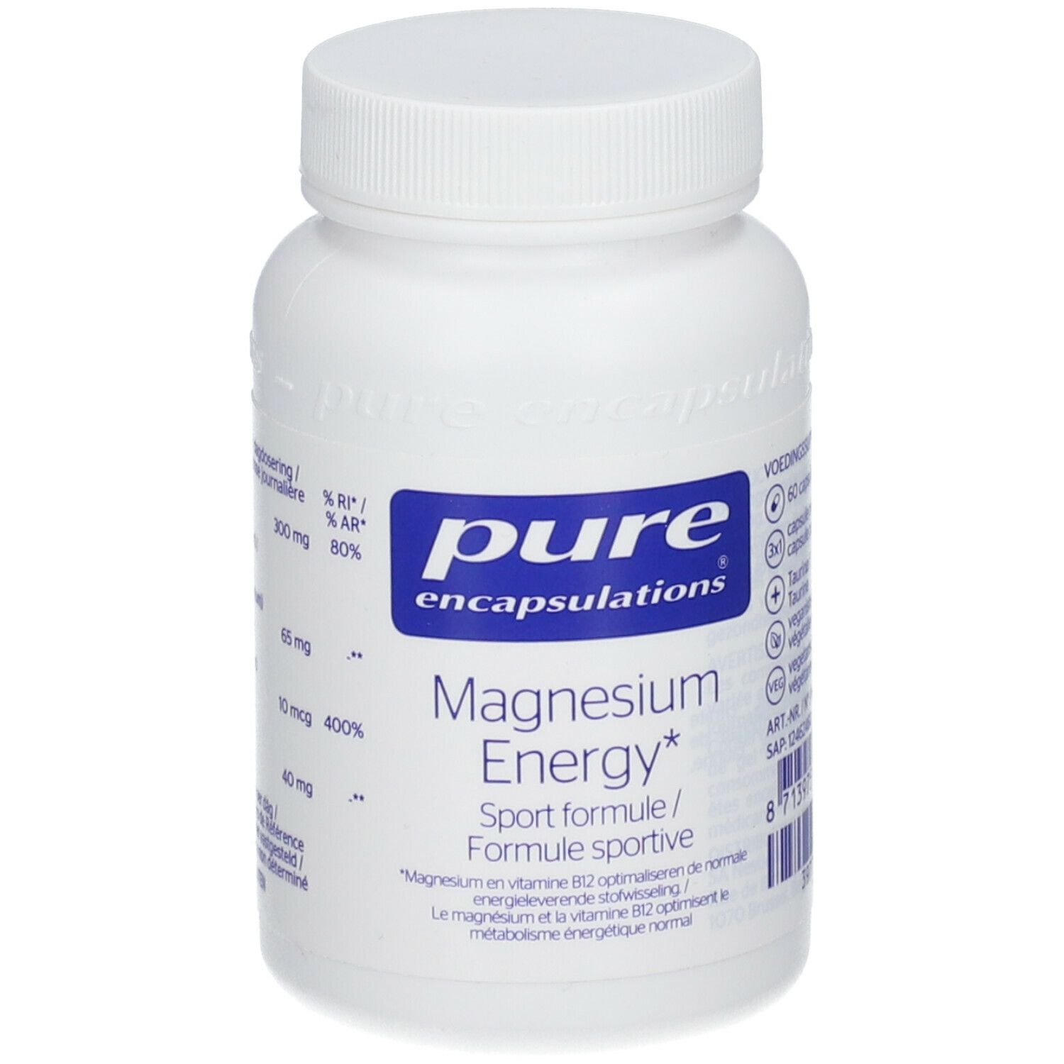 Pure Encapsulations Magnesium Energy