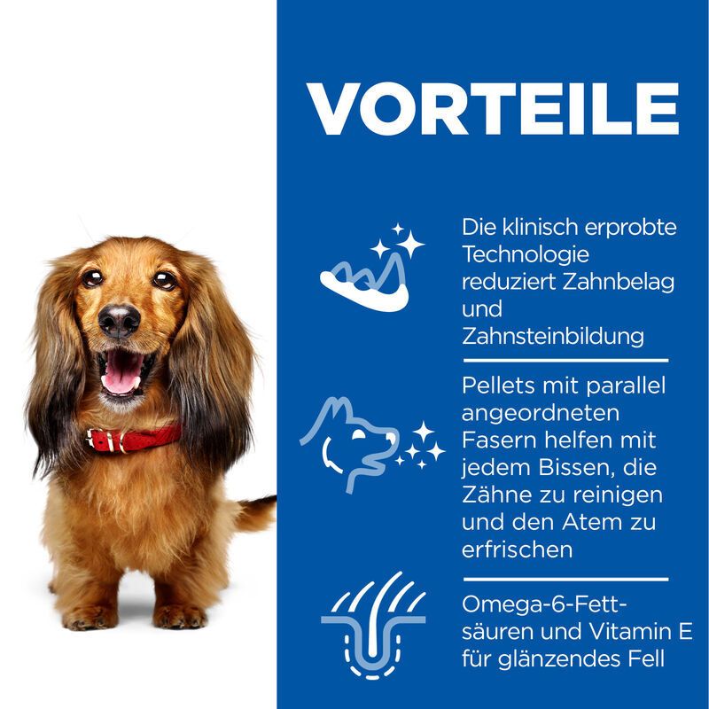 Hill's Science Plan Canine Adult Oral Care met Kip