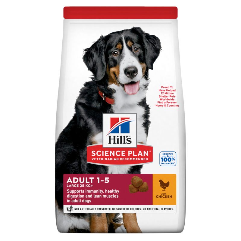 Hill's Science Plan Canine Adult Advanced Fitness Grote Hond met Kip