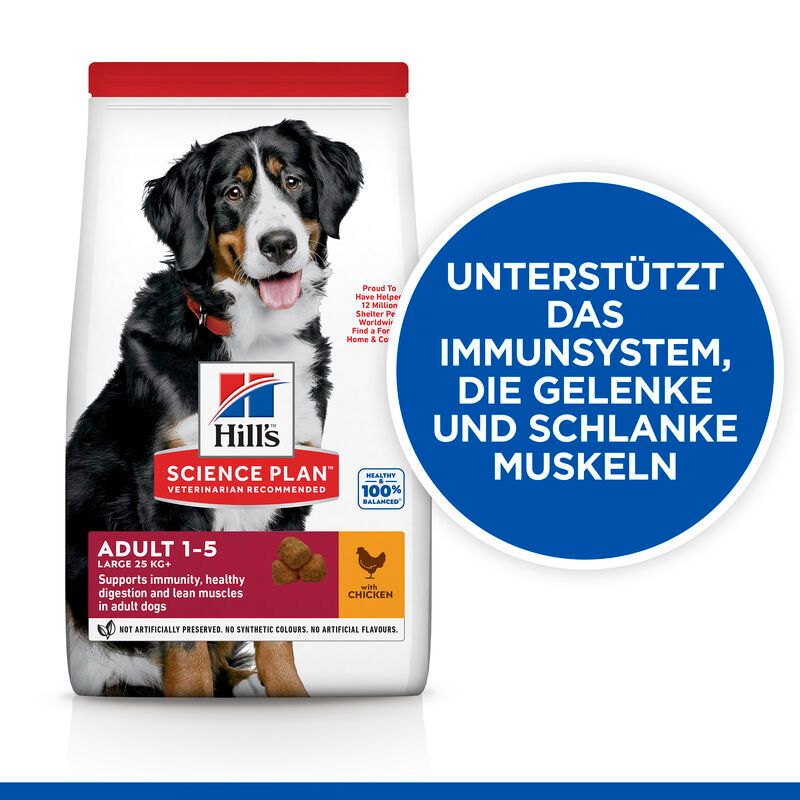 Hill's Science Plan Canine Adult Advanced Fitness Grote Hond met Kip