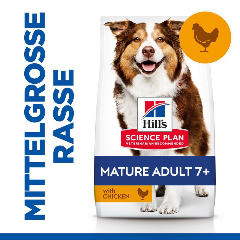 Hill's Science Plan Canine Mature Medium Chien au Poulet