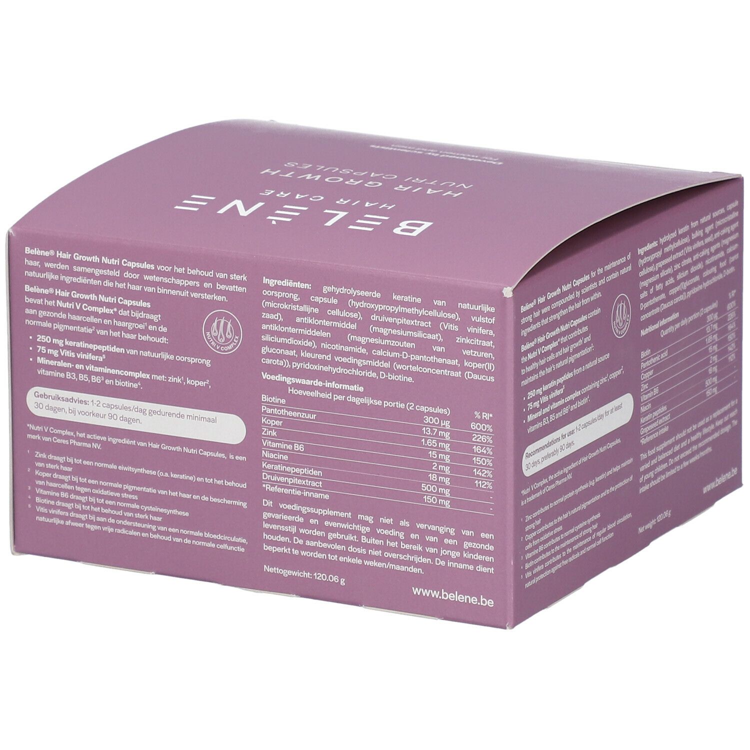 Belène Hair Growth Nutri Capsules