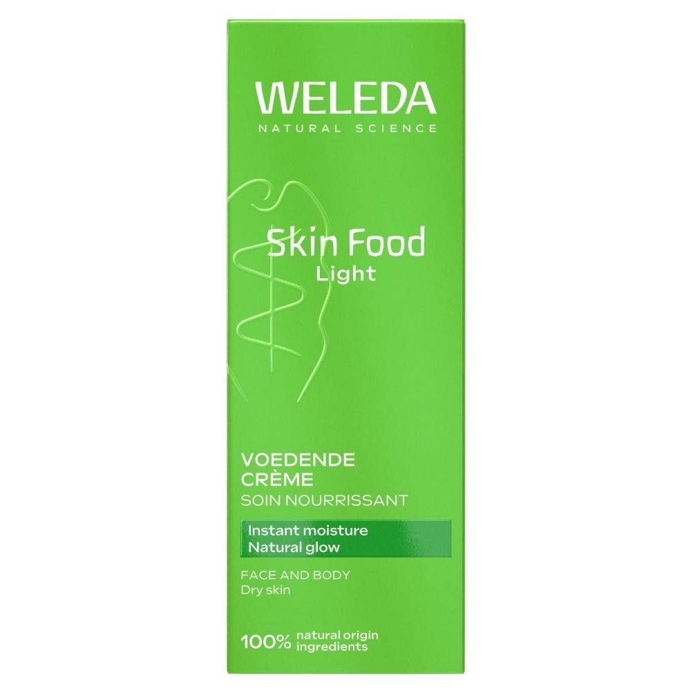 Crème visage et corps Weleda Skin Food Light.