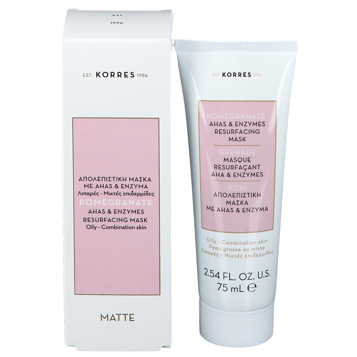 Korres KF Masque AHA Grenade & Enzymes