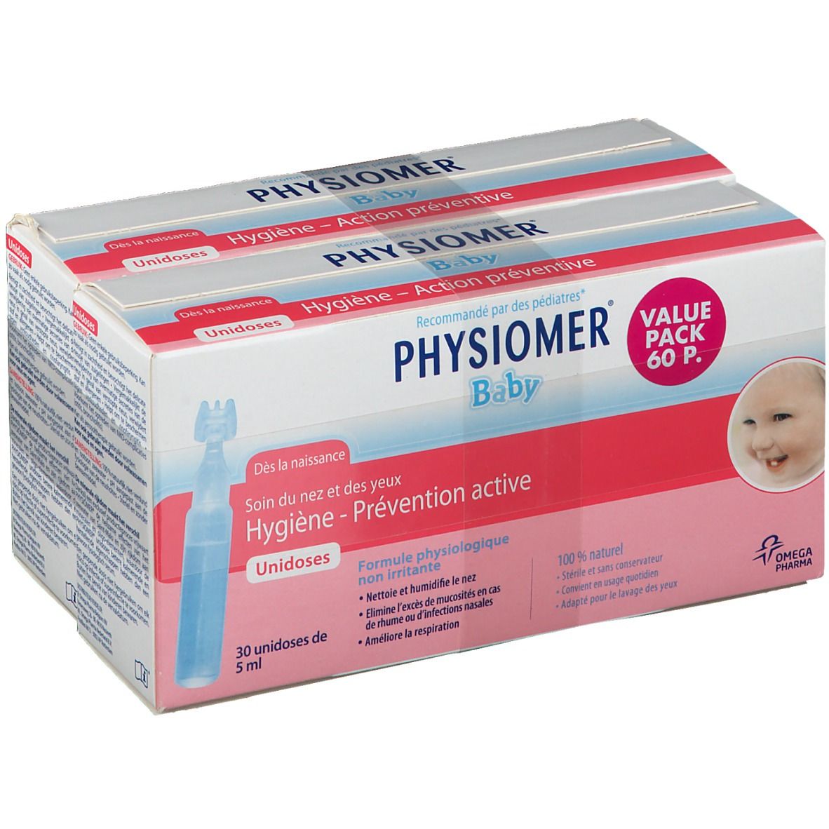 Physiomer Bébé Unidoses DUO