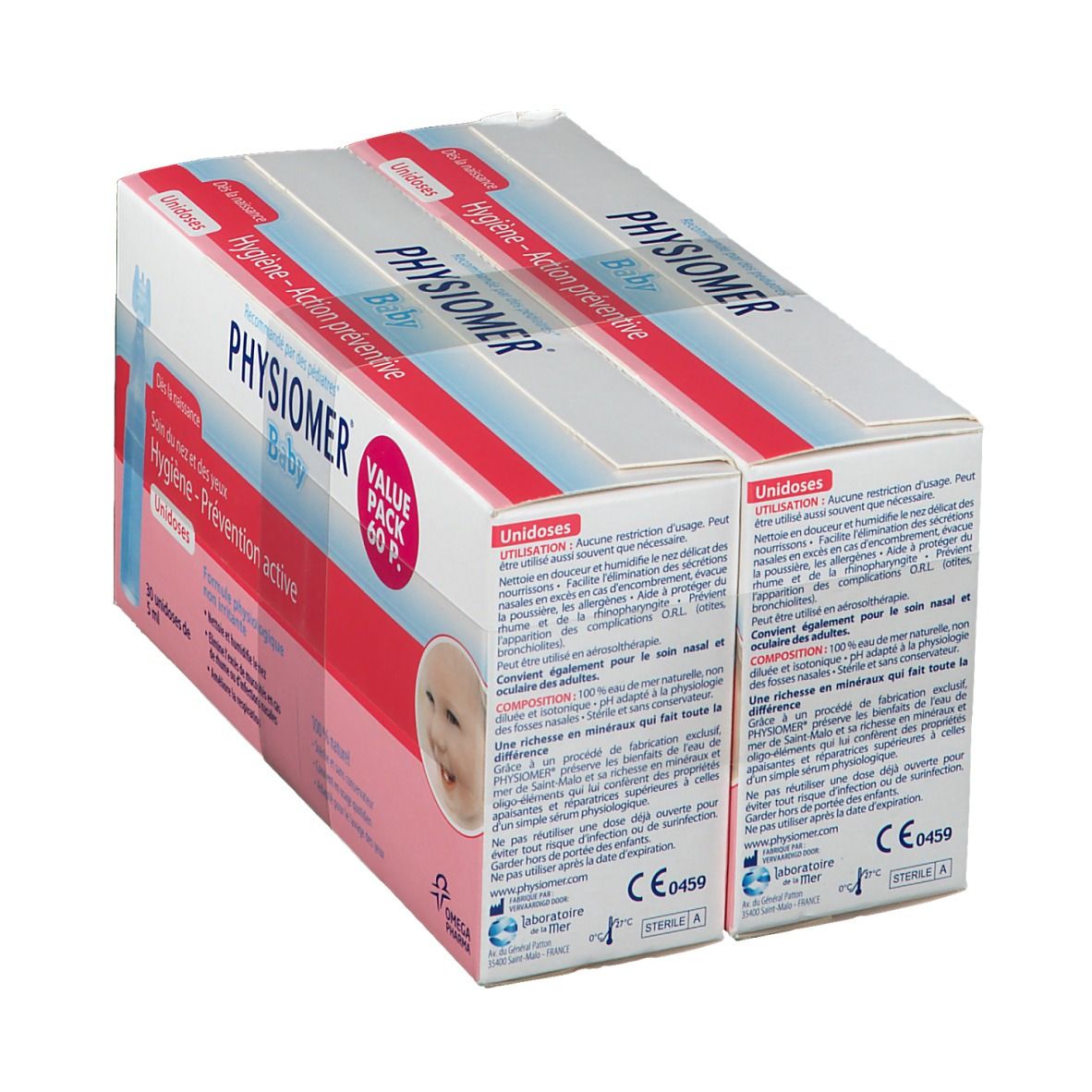 Physiomer Bébé Unidoses DUO