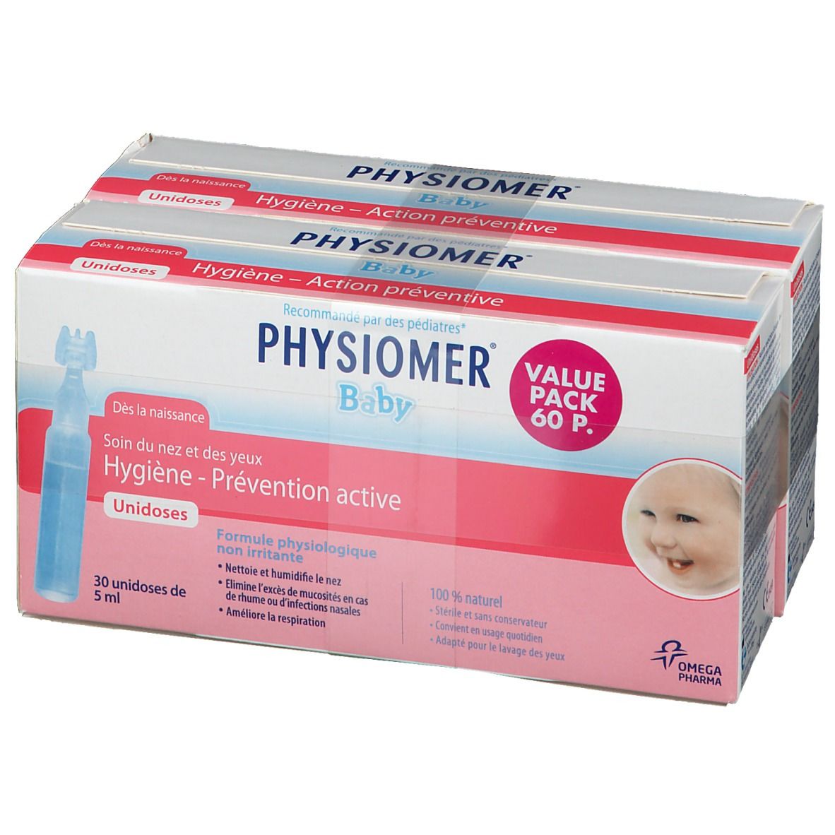 Physiomer Bébé Unidoses DUO