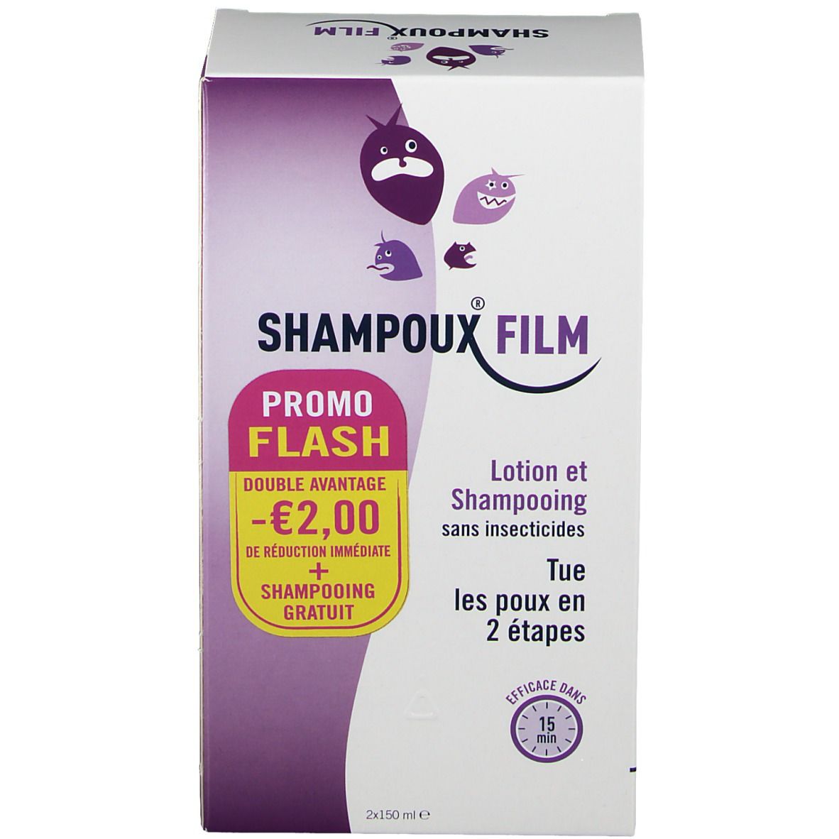 Shampoux Film Lotion et Shampooing Prix Réduit