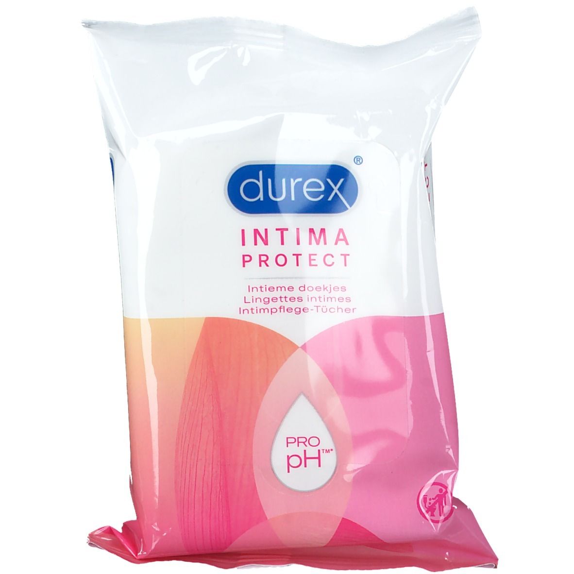 Durex Intima Protect Lingettes Intimes Pro pH