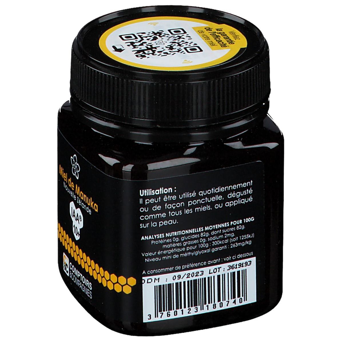 Comptoirs & Compagnies Miel de Manuka IAA 10+