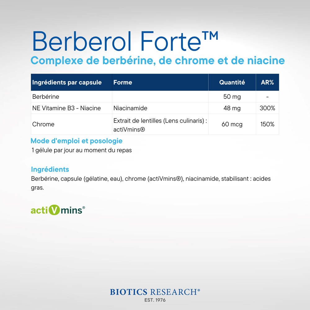 Biotics Research® Berberol Forte™