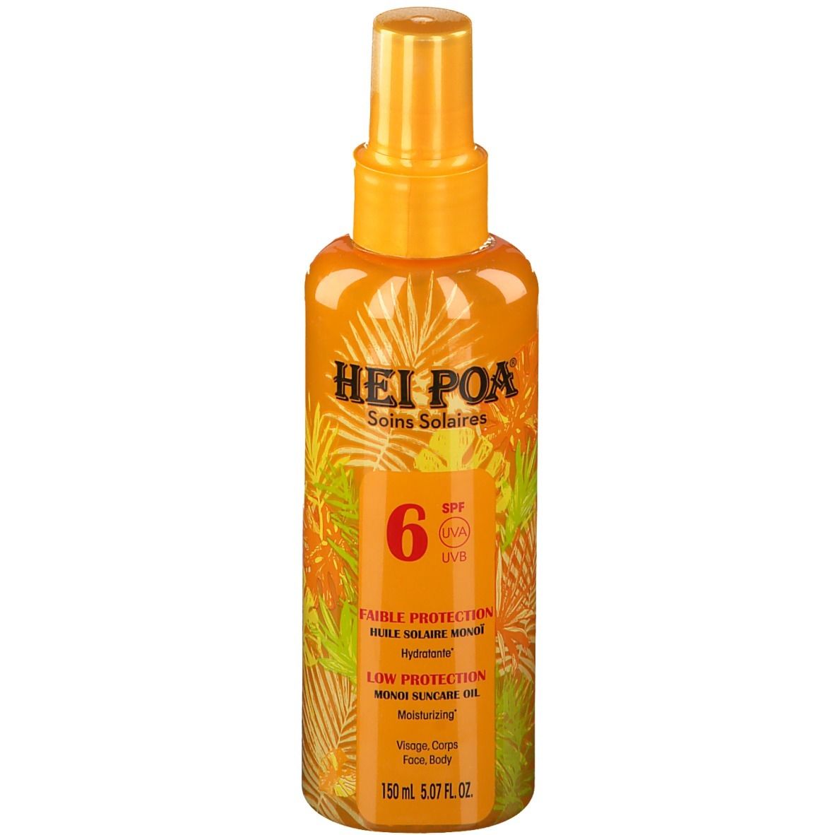 Hei Poa Monoi Huile Solaire SPF6