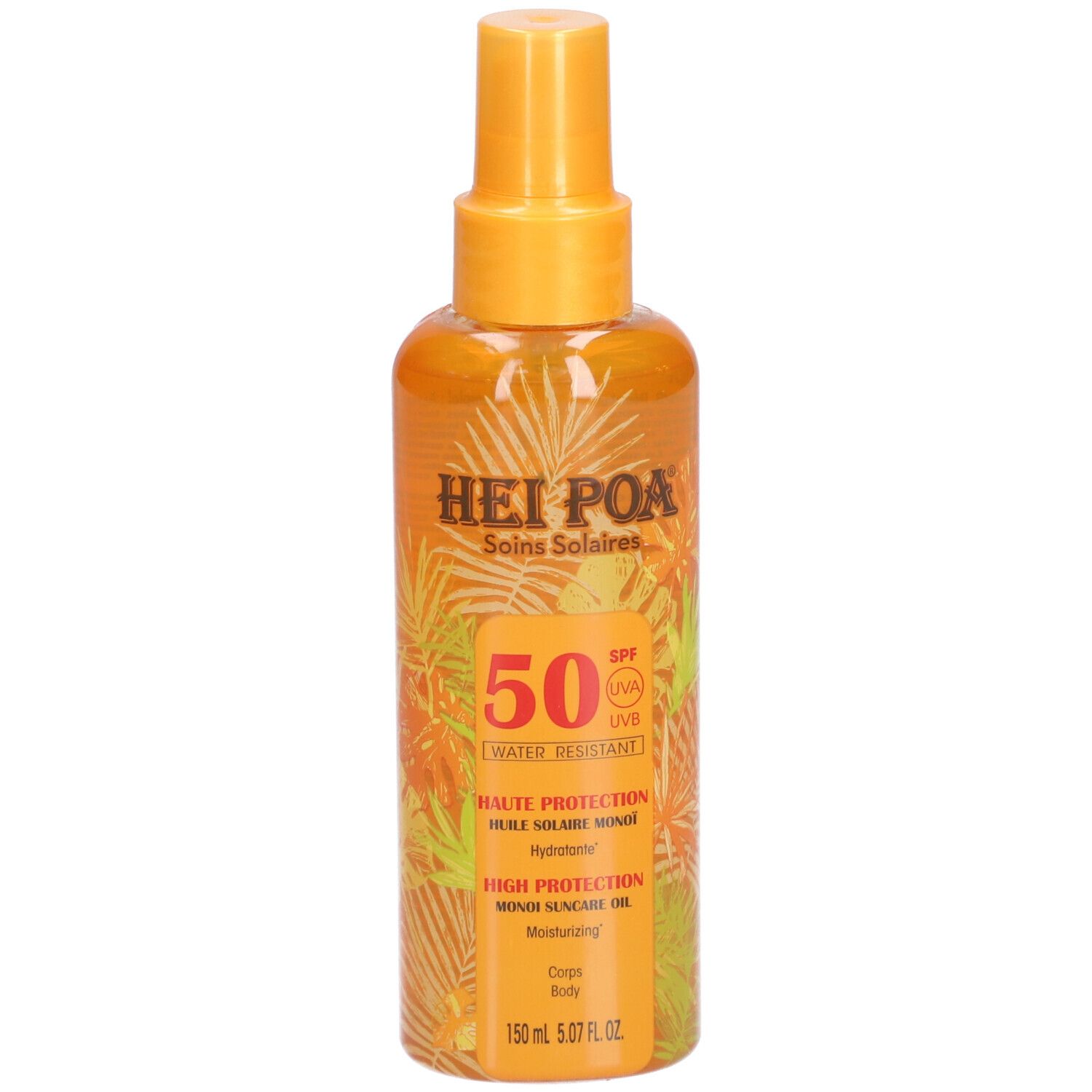 Hei Poa Monoi Huile Solaire SPF50