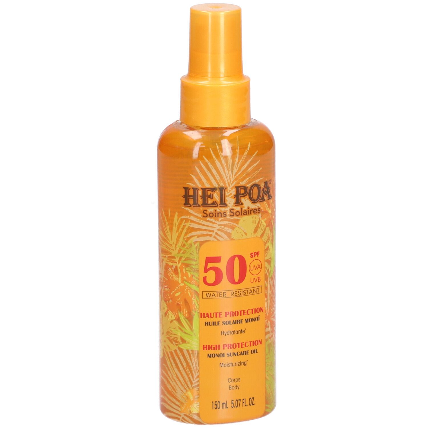 Hei Poa Monoi Huile Solaire SPF50