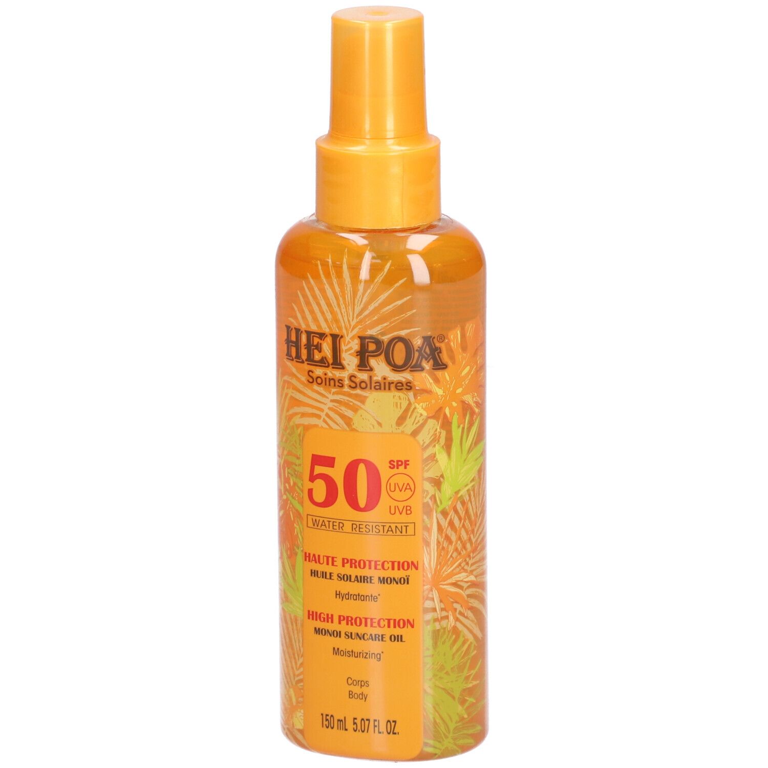 Hei Poa Monoi Huile Solaire SPF50