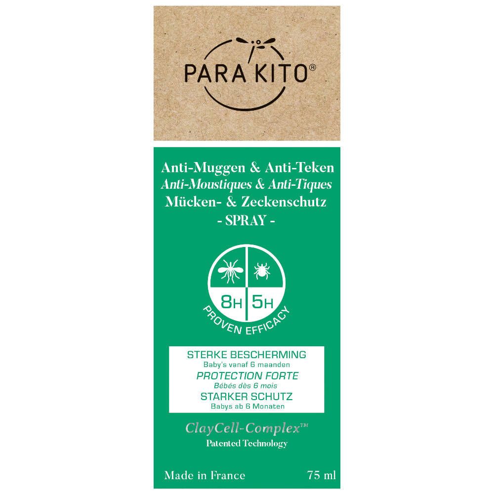 Para'Kito® Anti-Moustiques 8h & Anti-Tiques 5h
