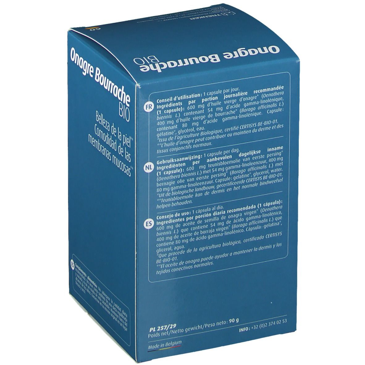 Orthonat Onagre Bourrache Bio