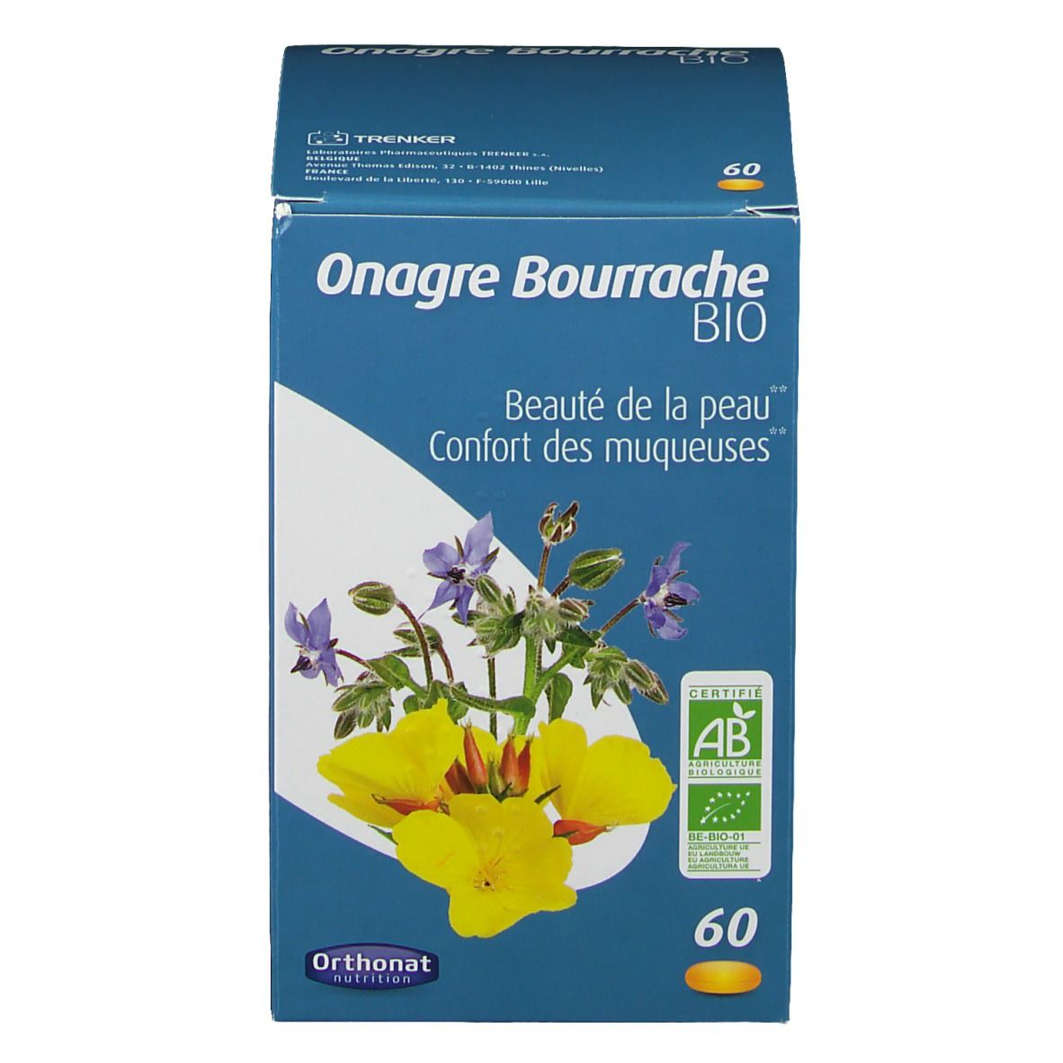 Orthonat Onagre Bourrache Bio