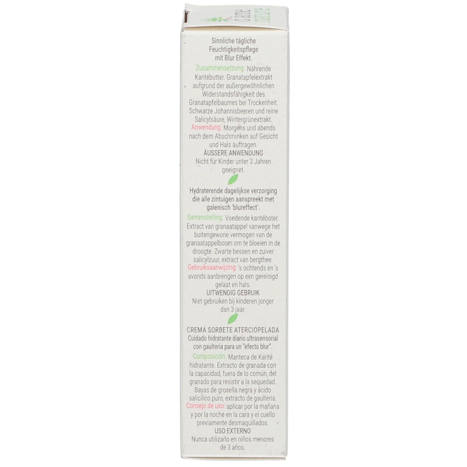 D'ame Nature Fluwelen Sorbetcrème