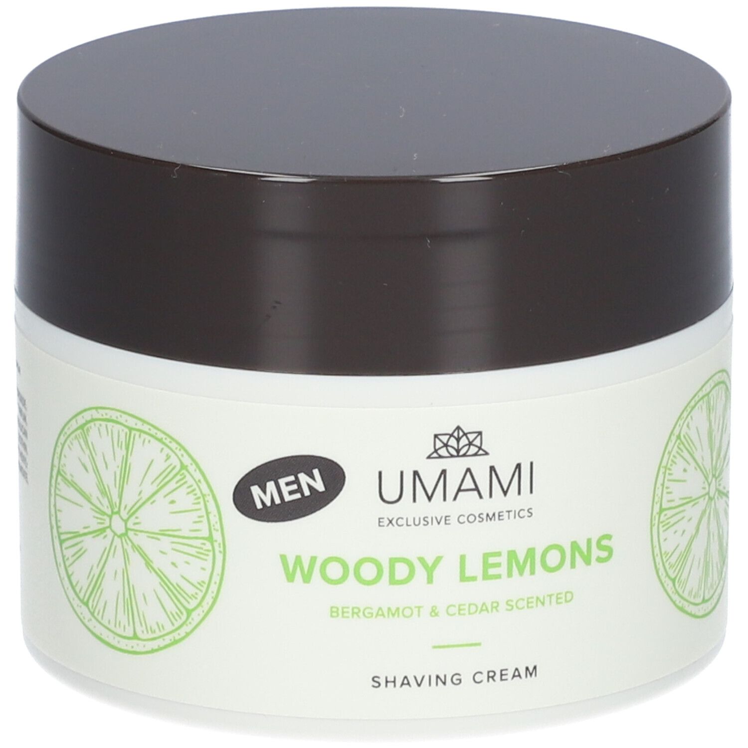 Umami Men Woody Lemons Shaving Cream Bergamote & Cèdre