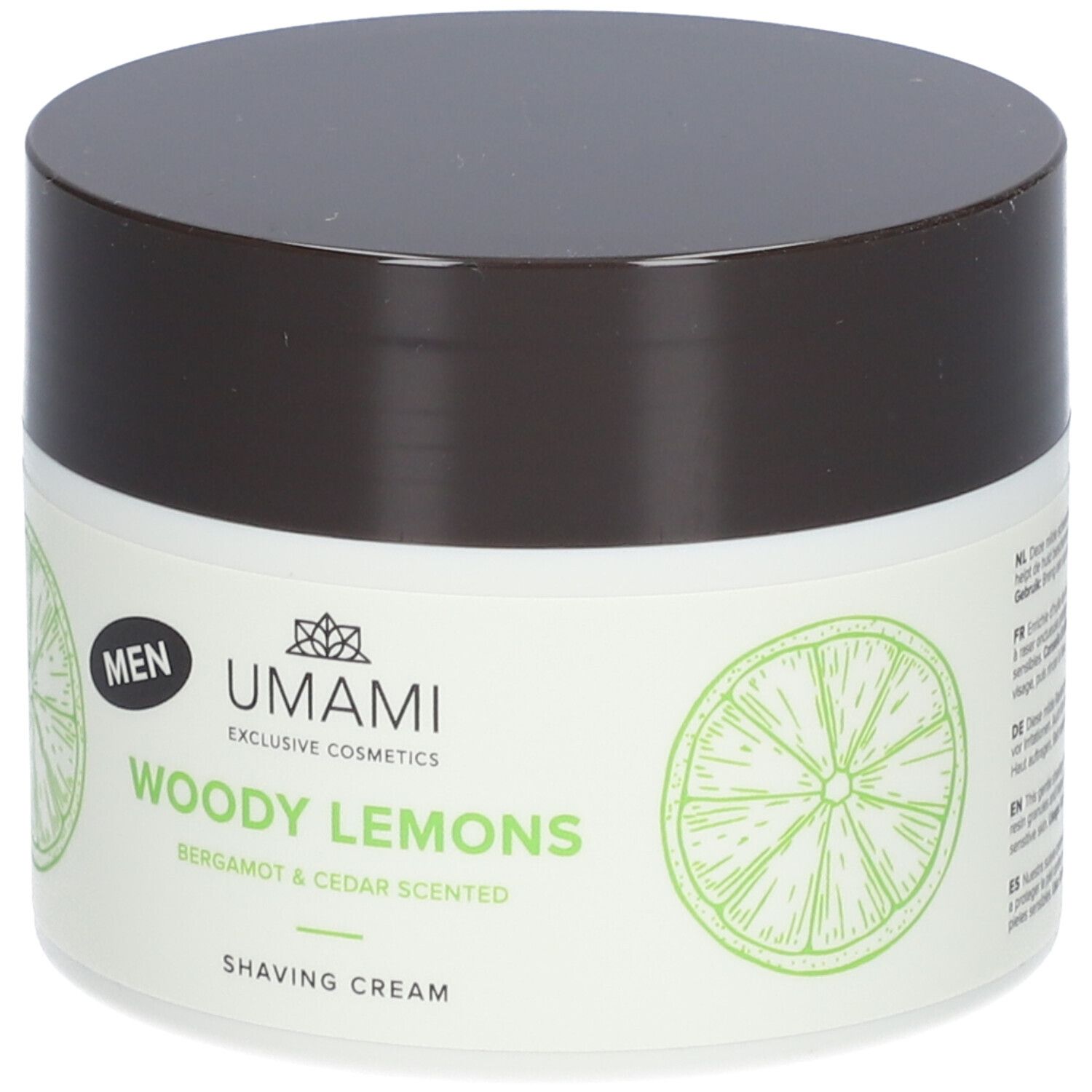 Umami Men Woody Lemons Shaving Cream Bergamote & Cèdre