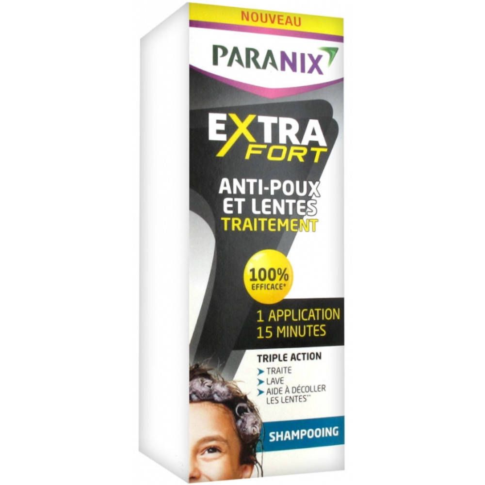 Paranix Extra Strong Shampooing Anti-Poux et Lentes