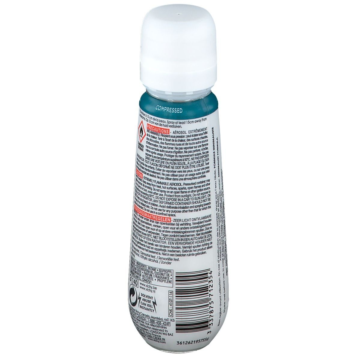 Vichy Deodorant Extreme Frisheid 48u