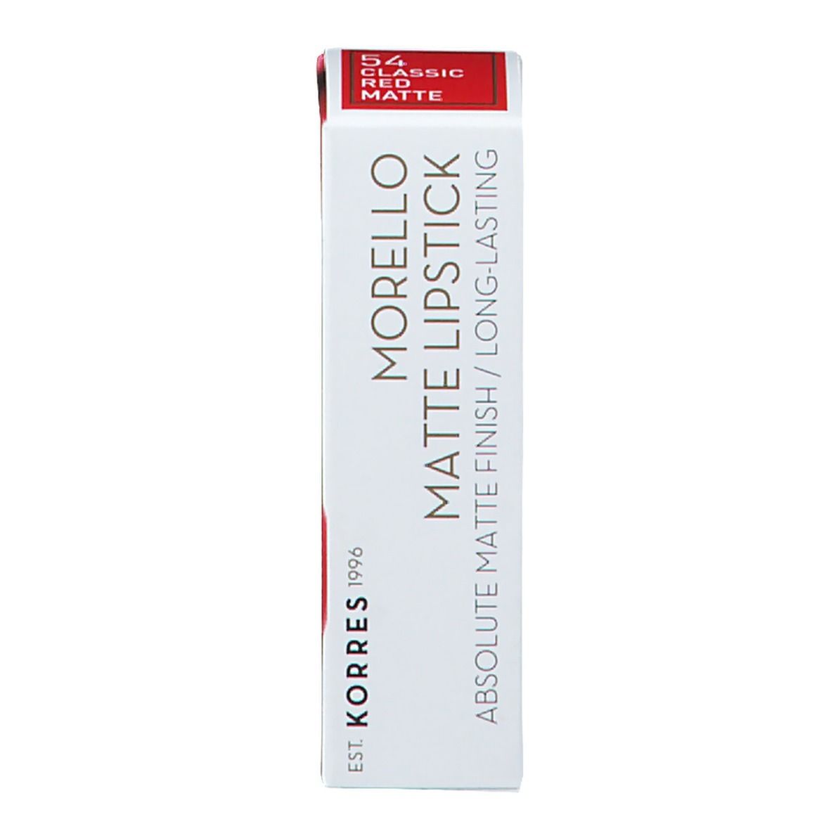 Korres KM Morello Rouge à Lèvres Crémeux Mat 54 Classic Red